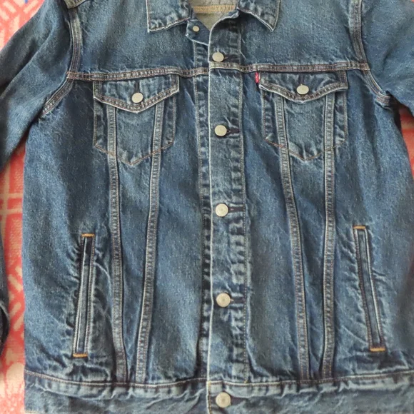 LEVI'S x NATHANIEL RUSSELL EARTH SERVICE WELLTHREAD DENIM JACKET MSRP $198- L